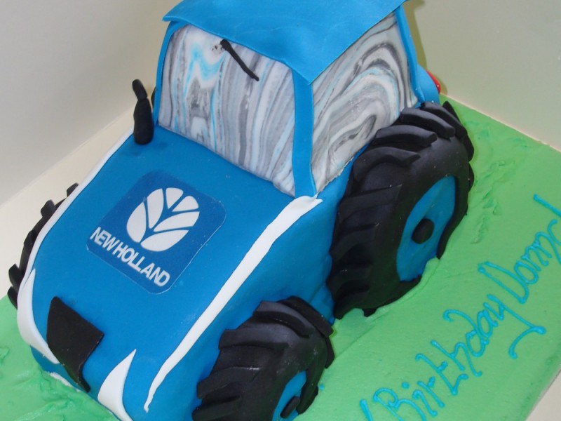 New Holland Tractor Cake